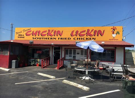 Lickin chicken - Share. 0 reviews American. 1320 N. Tyndall Parkway, Panama City, FL 32404 +1 850-257-5595 + Add website. Open now : 11:00 AM - 8:00 PM. Improve this listing.
